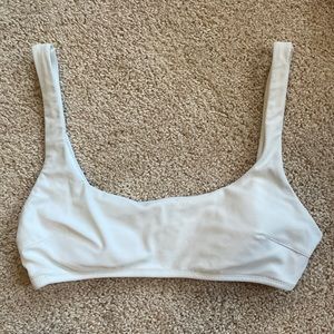 White aerie bikini top
